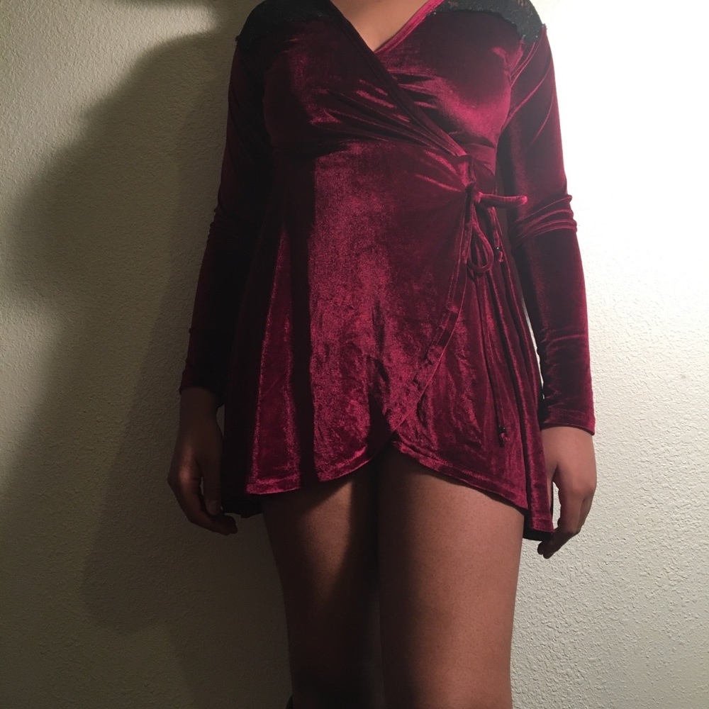 Red dress